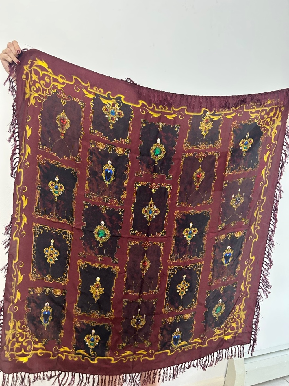 L’agence silk scarf